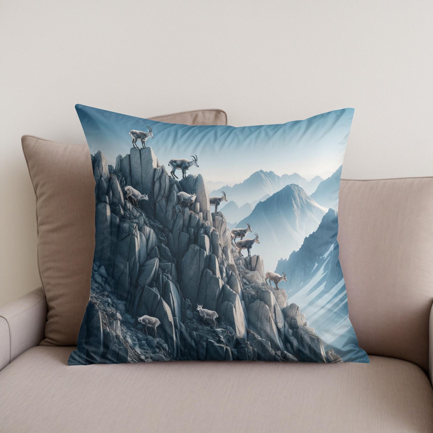 Alpine Majesty Cotton Cushion