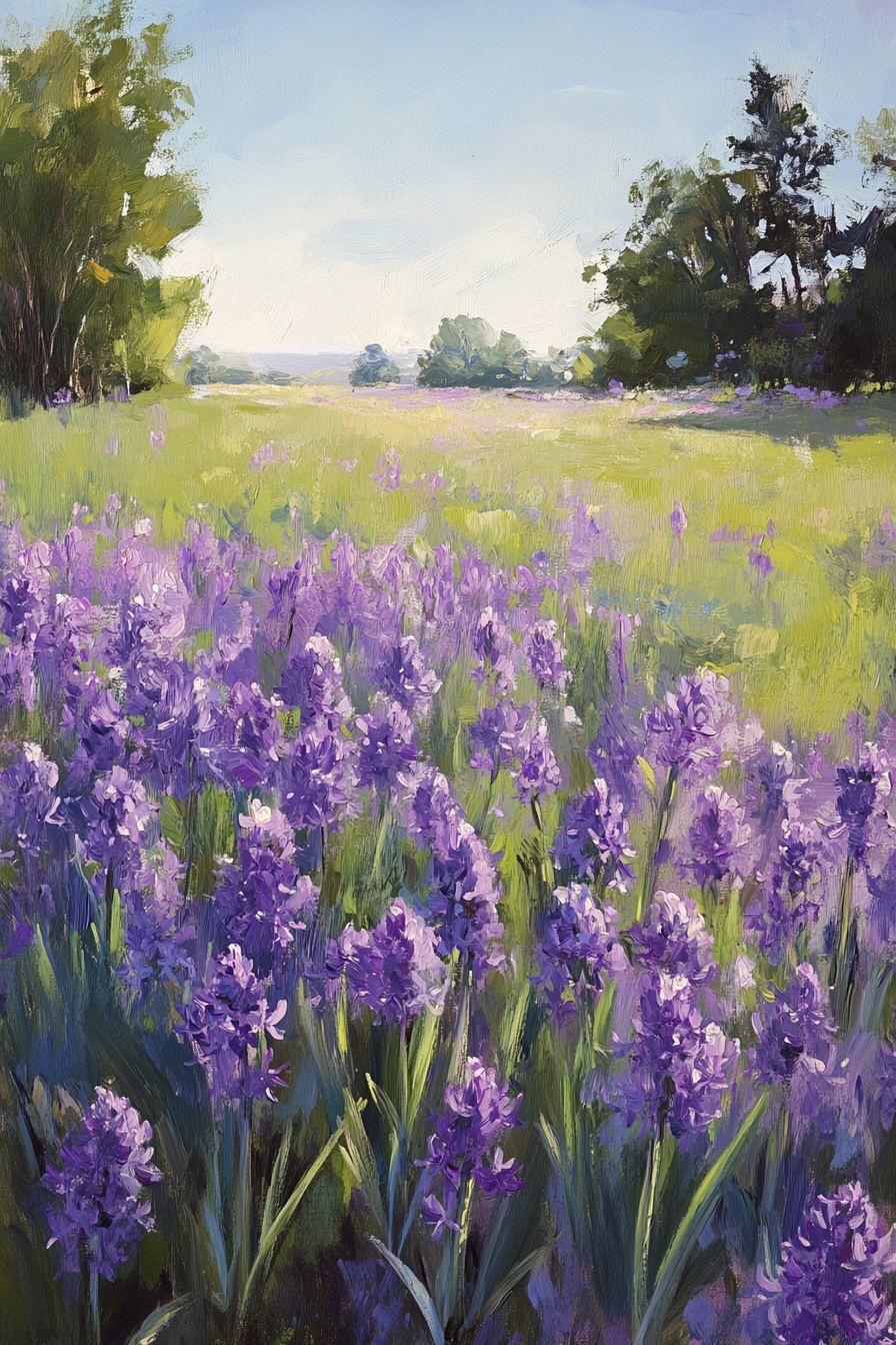 Hyacinth Whispers Canvas