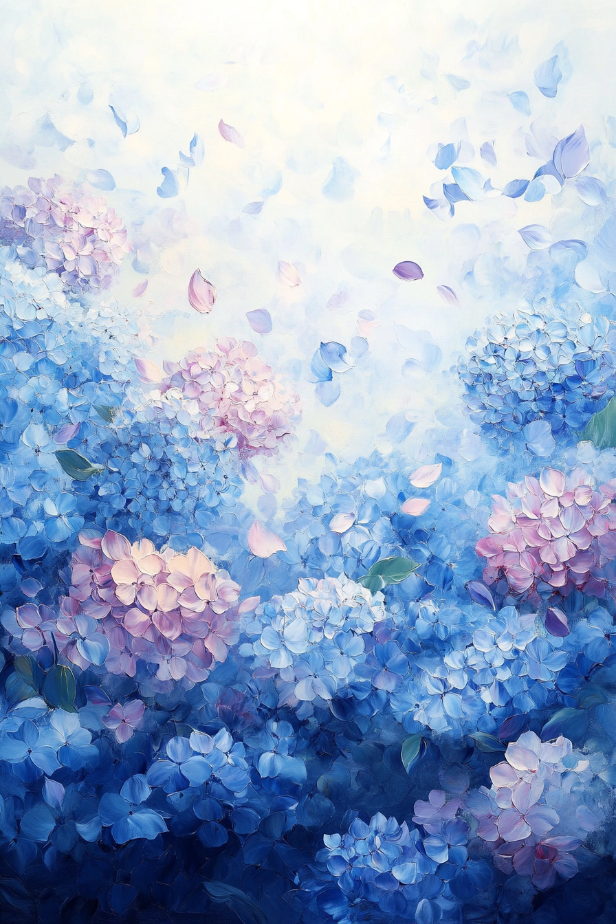 Hydrangea Dreams Blanket
