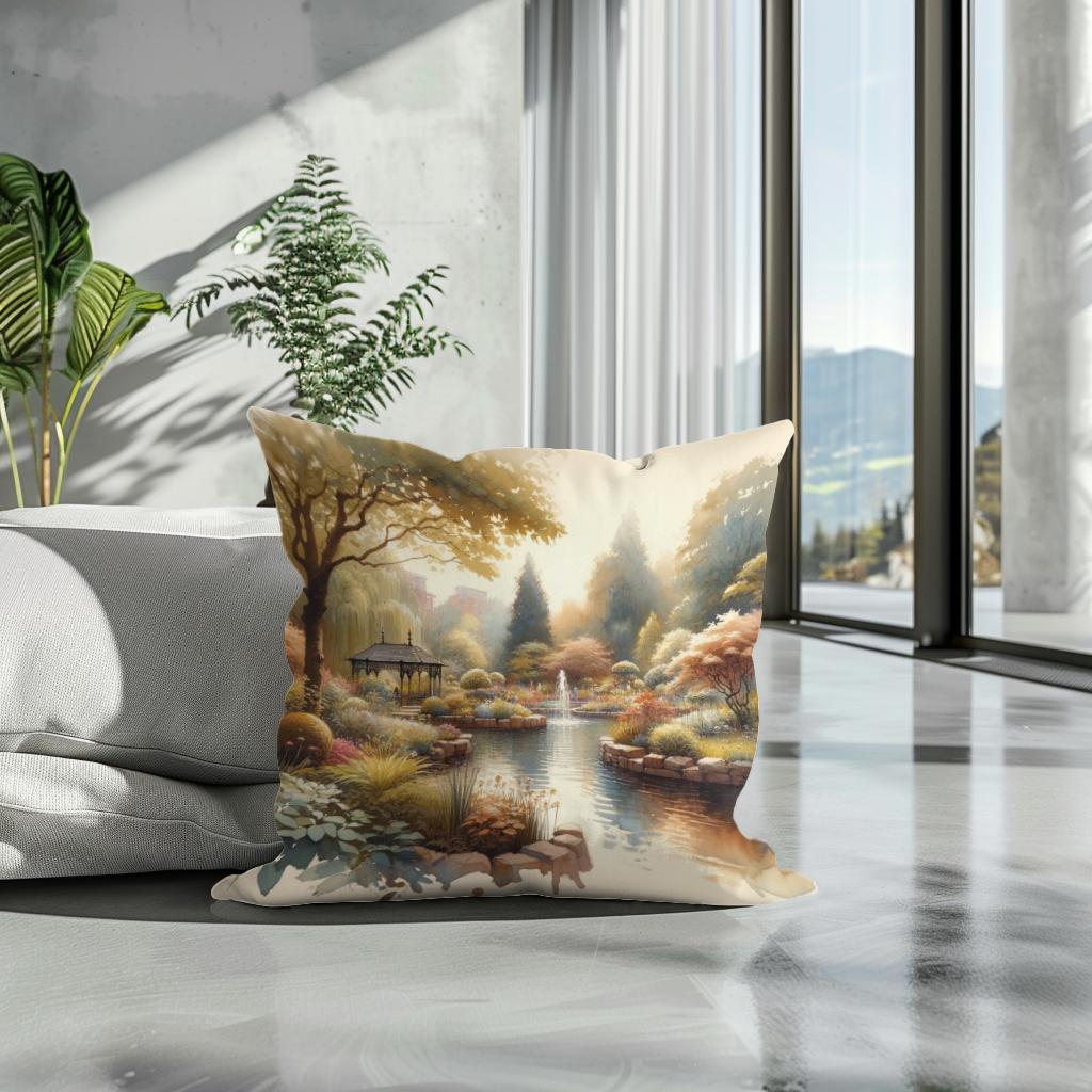 Manchester Fletcher Moss Oasis Cotton Cushion