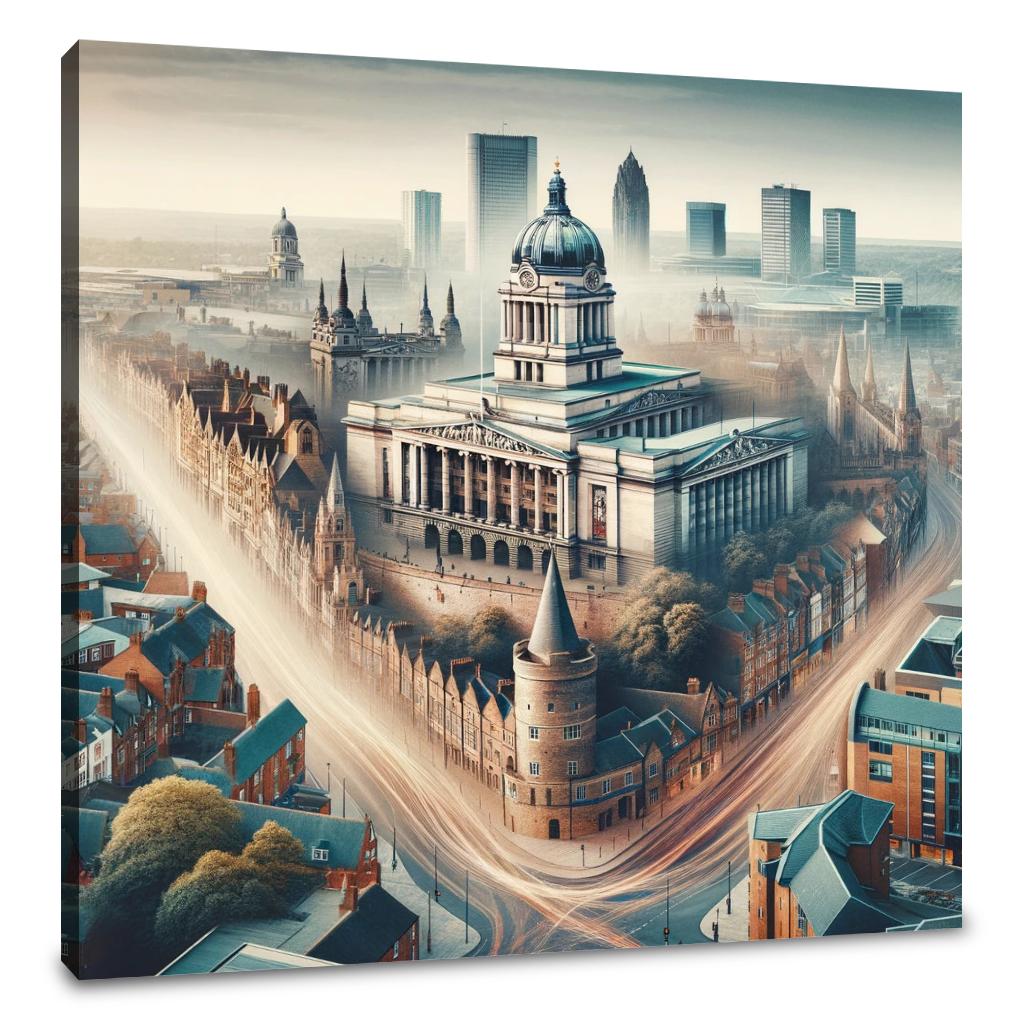 Historic Nottingham Canvas