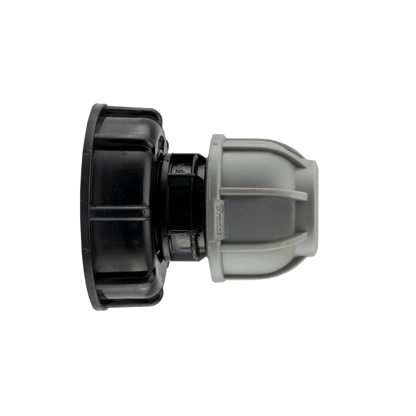 IBC 2” S60X6 Cap with 20mm MDPE Straight