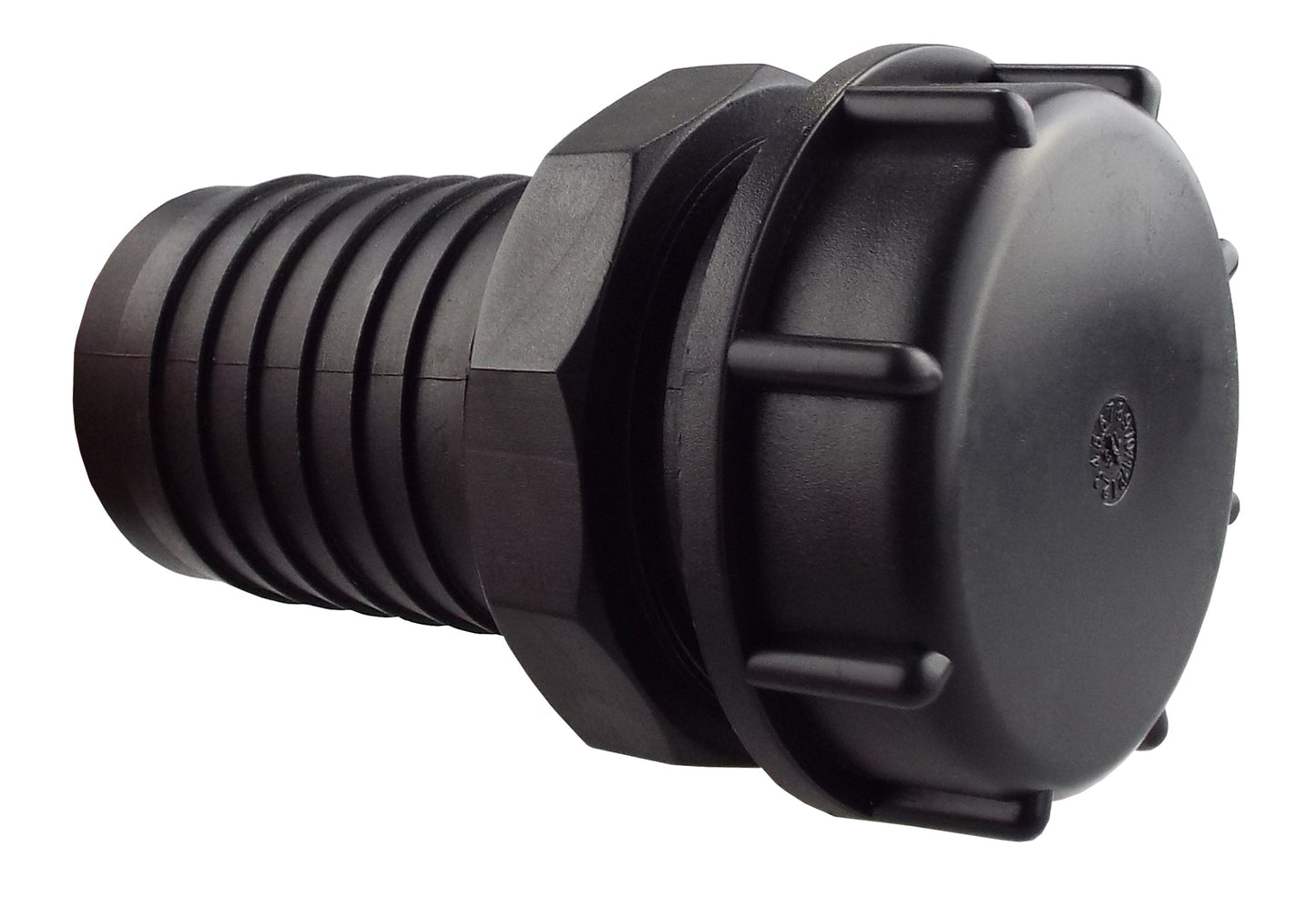 IBC 2” S60X6 Cap with 2” Barb