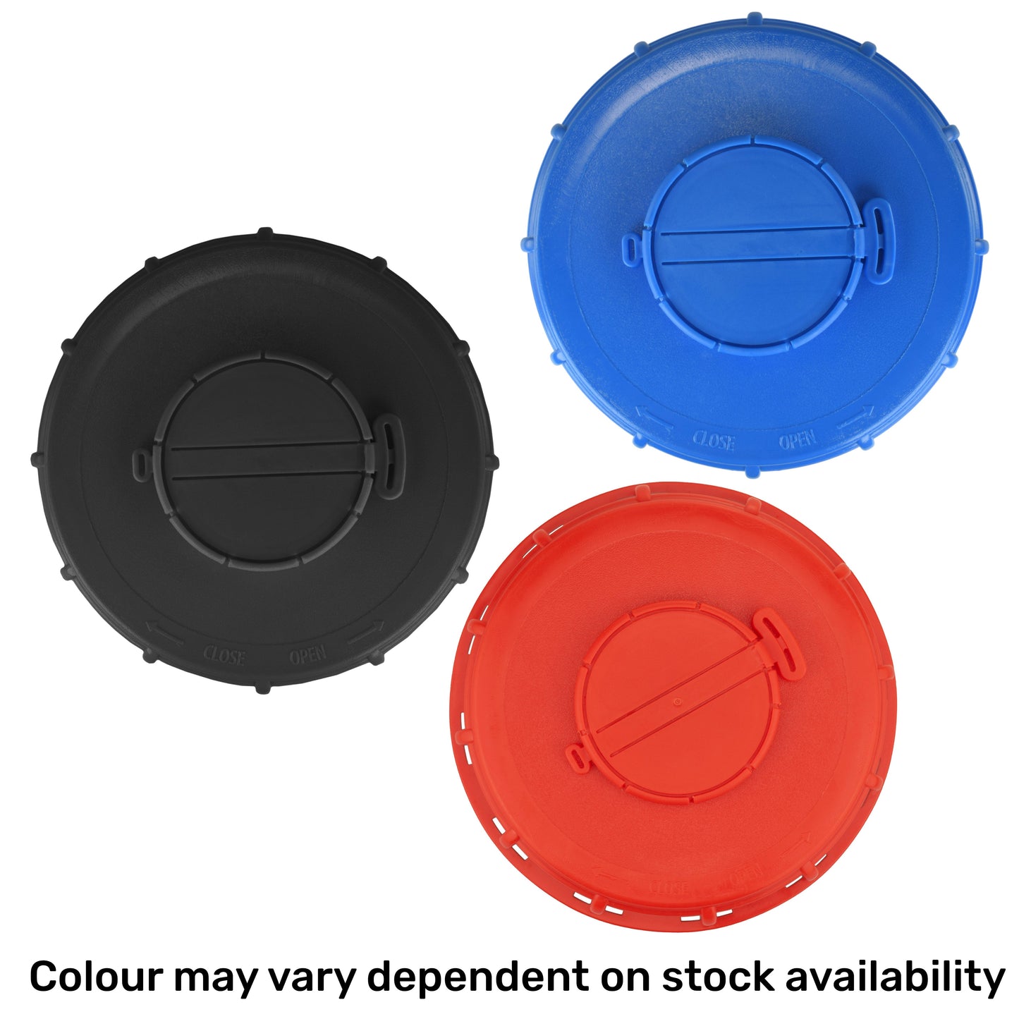 IBC 6-inch Cap Kit with 50mm Barbed Straight Connector