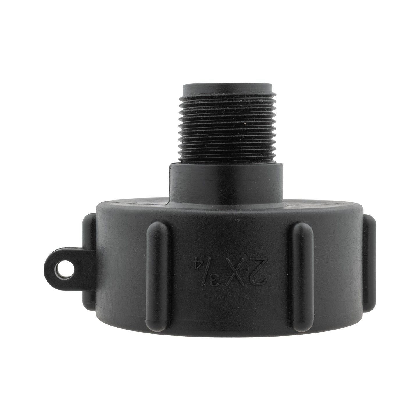 IBC 2” S60X6 Cap with ¾” BSP – Click Lock Valve WL