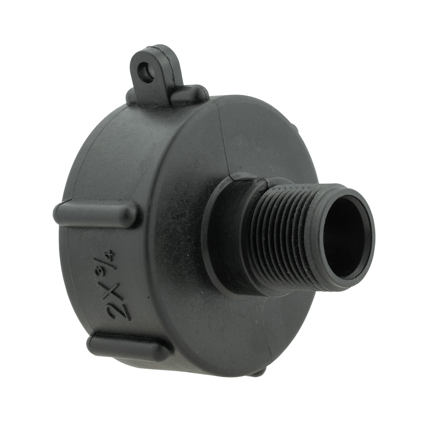 IBC 2” S60X6 Cap with ¾” BSP – Click Lock Valve WL