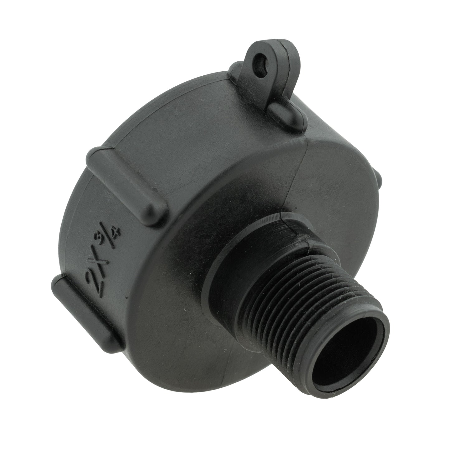 IBC 2” S60X6 Cap with ¾” BSP – Click Lock Valve WL