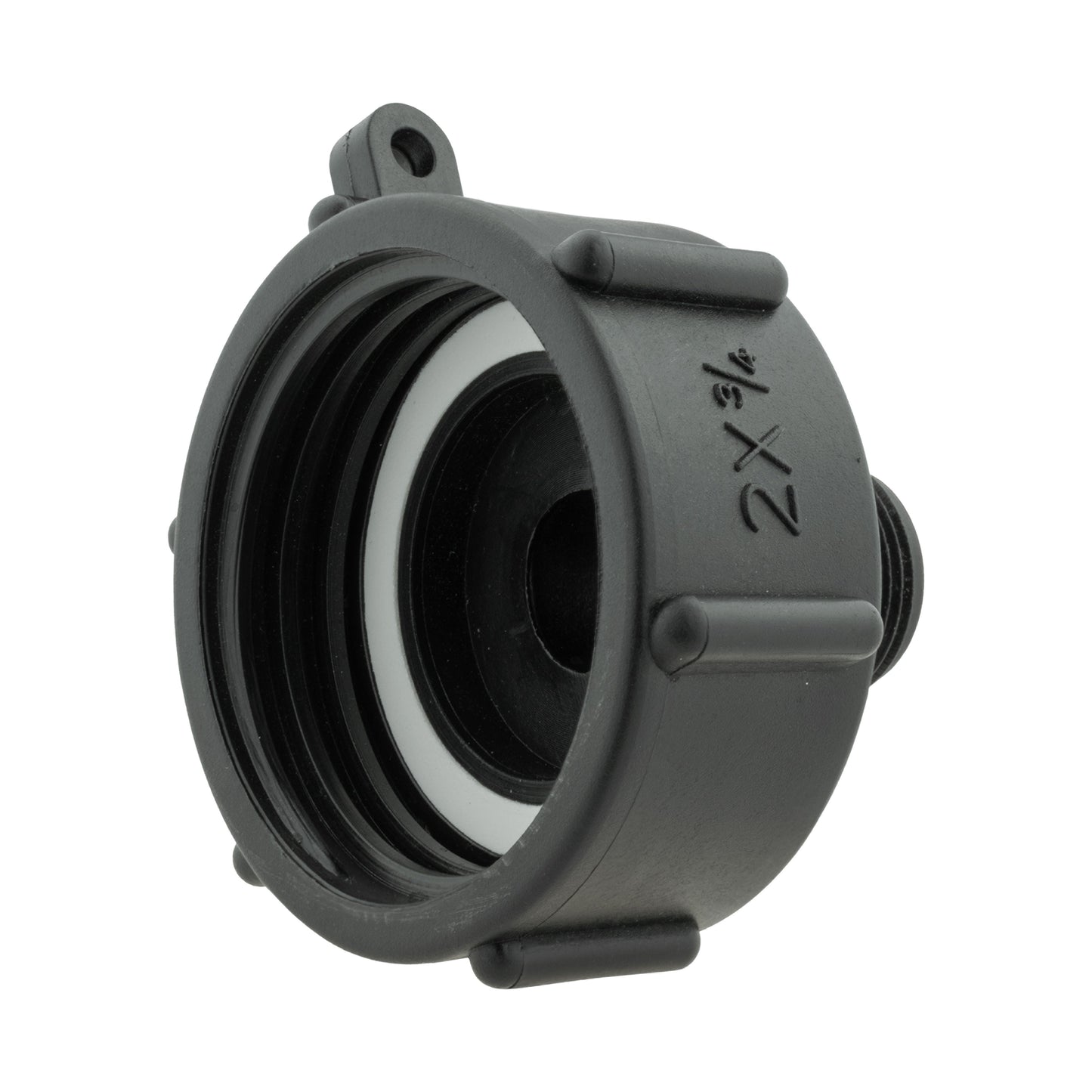 IBC 2” S60X6 Cap with ¾” BSP – Click Lock Valve WL