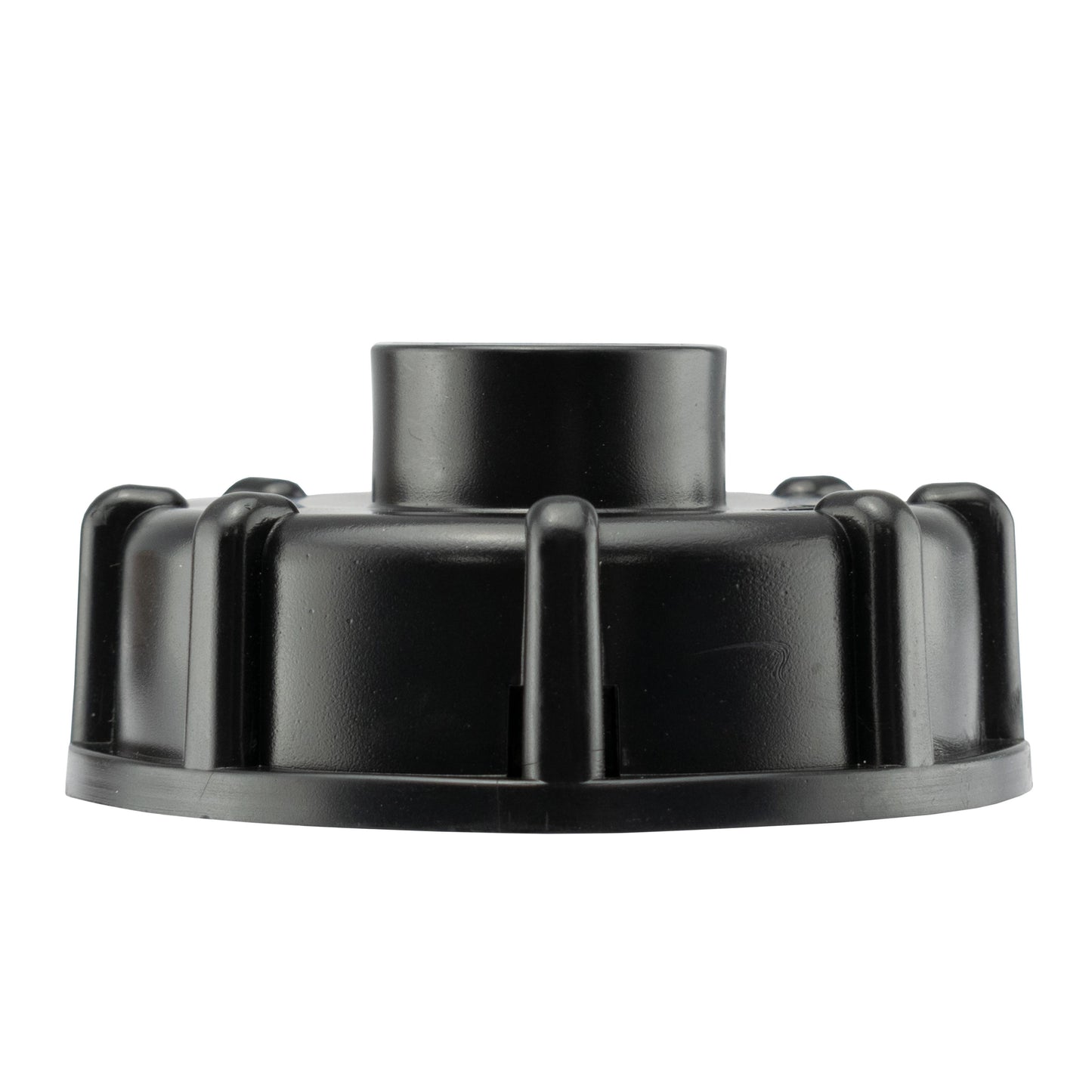 IBC 2" S60X6 - 1/2" BSP Cap with Lever Tap Hose Barb and Side Lock