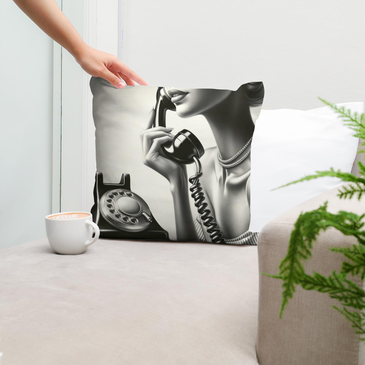 Timeless Conversations Cotton Cushion