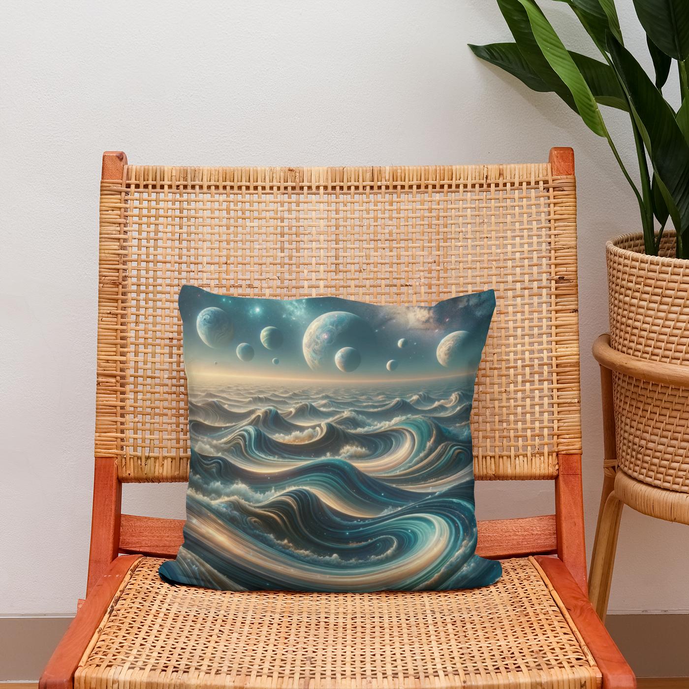 Stellar Galaxy Cotton Cushion