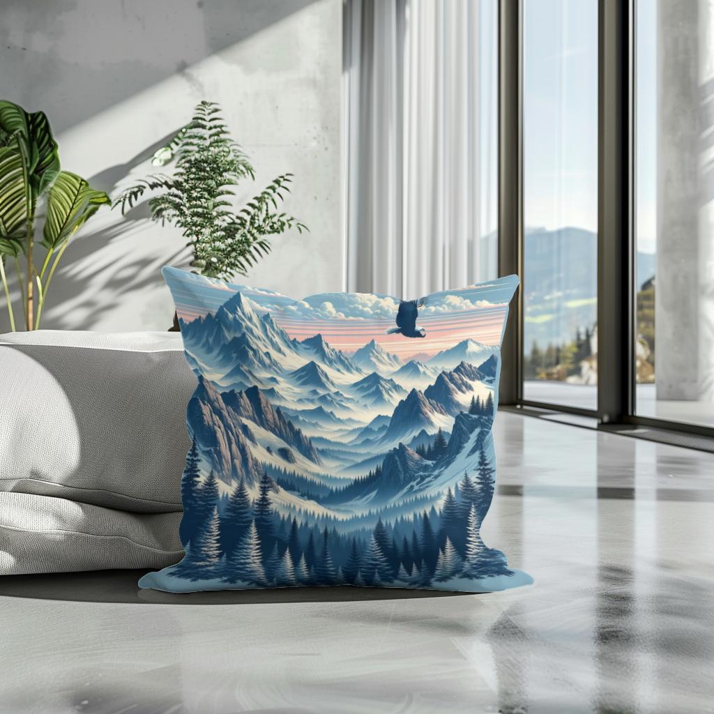 Dawn Summit Cotton Cushion