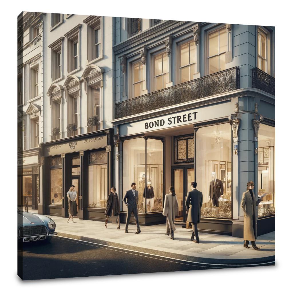 Bond Street Sophistication Canvas