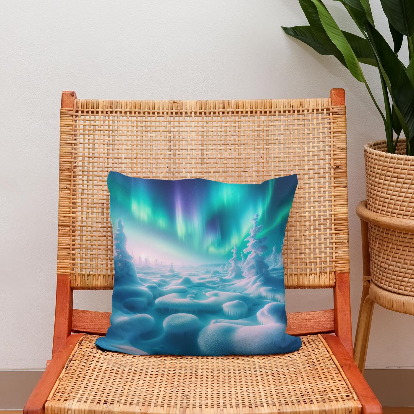 Aurora Whisper Cotton Cushion