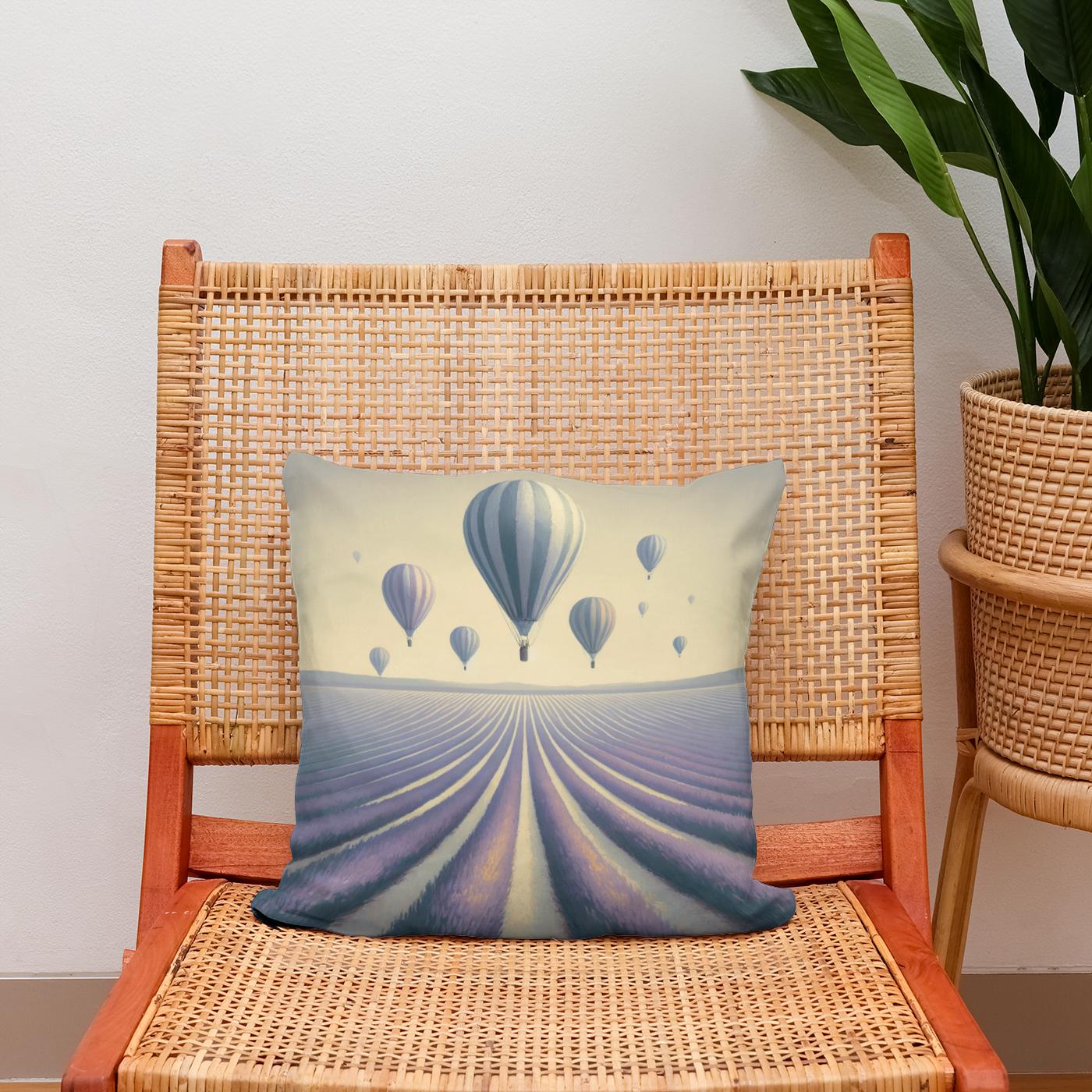 Lavender Breeze Cotton Cushion