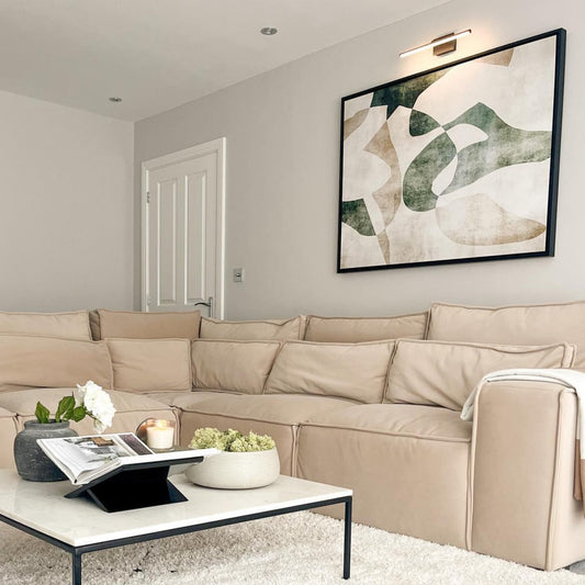 Soraya Landscape Framed Printed Canvas