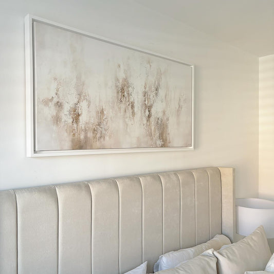 Forma Panoramic Framed Printed Canvas