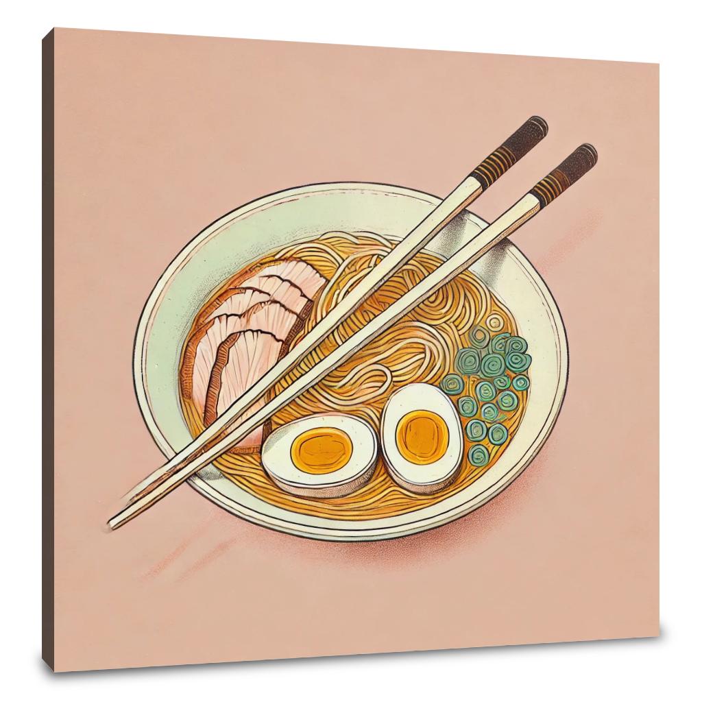 Ramen Delight Canvas