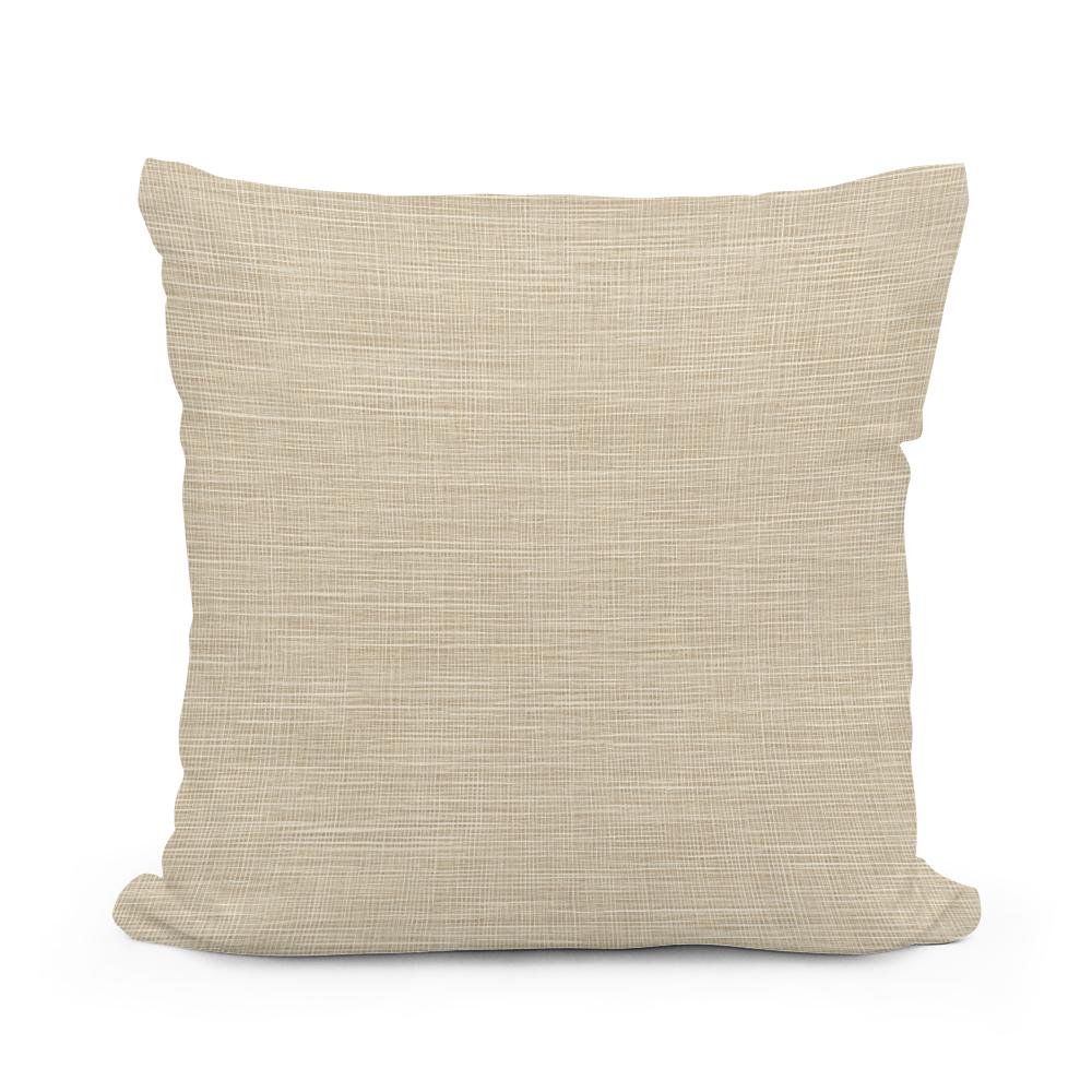 Beige Cotton Cushion