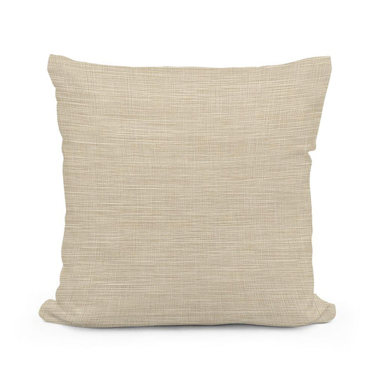 Beige Cotton Cushion
