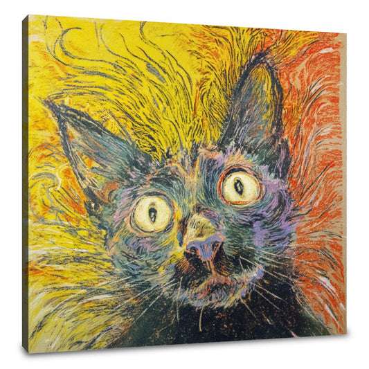 Vibrant Vacuum Encounter Canvas
