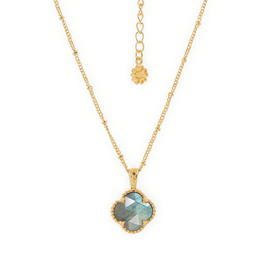 Tyche Gemstone Necklace Labradorite
