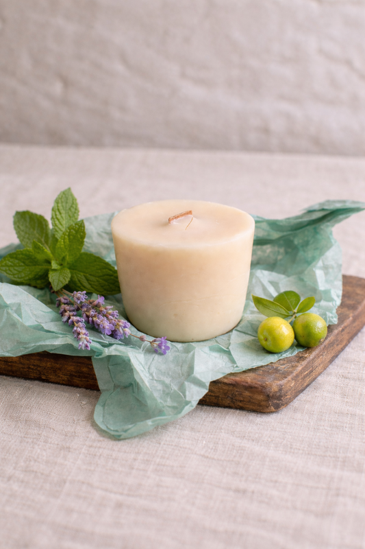 Refill Candle: Breathe Easy - Lavender, Spearmint, May Chang (Focus)