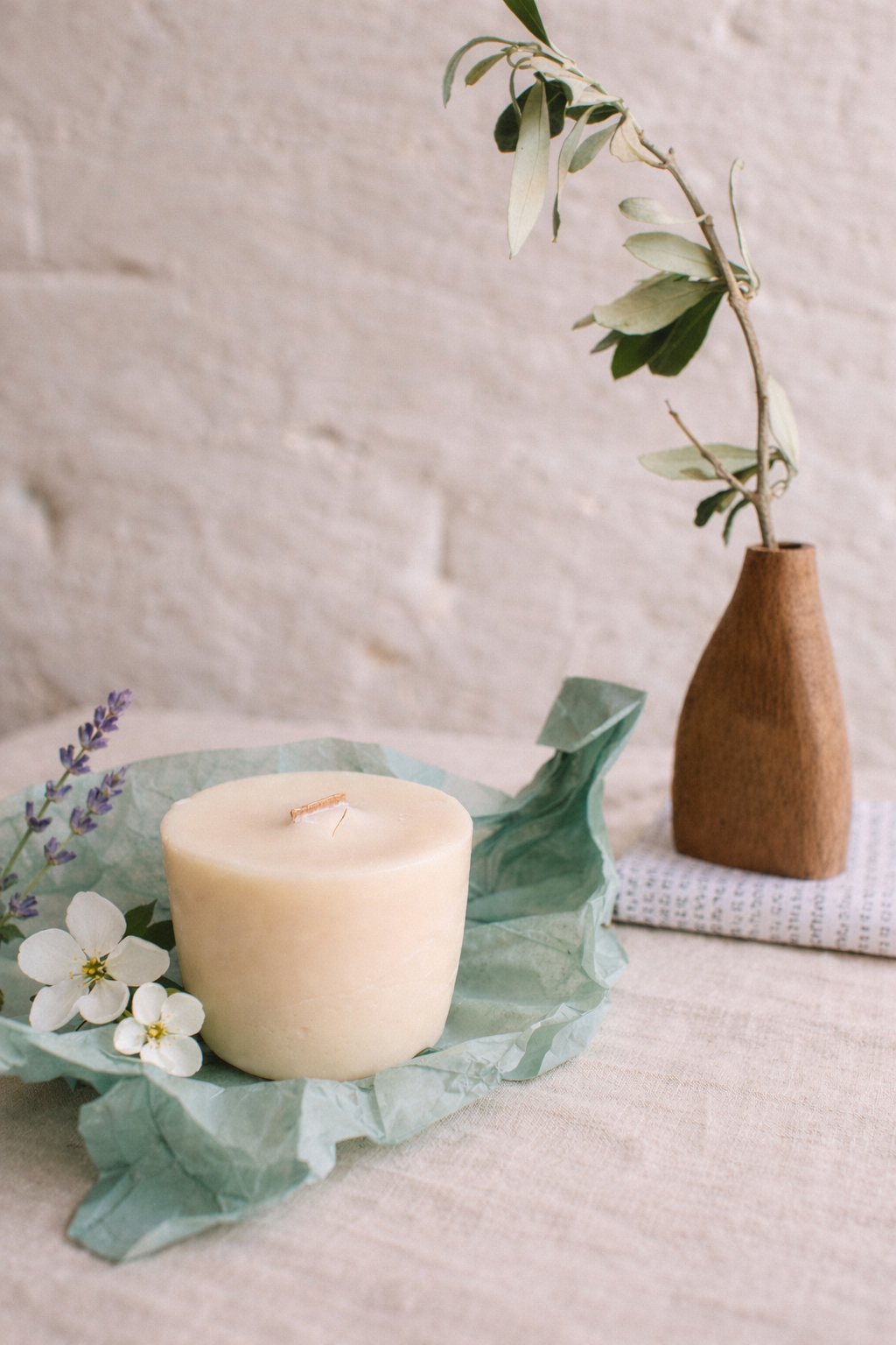 Refill Candle: Back to Happiness, Neroli, Petitgrain, Lavender (Uplift)
