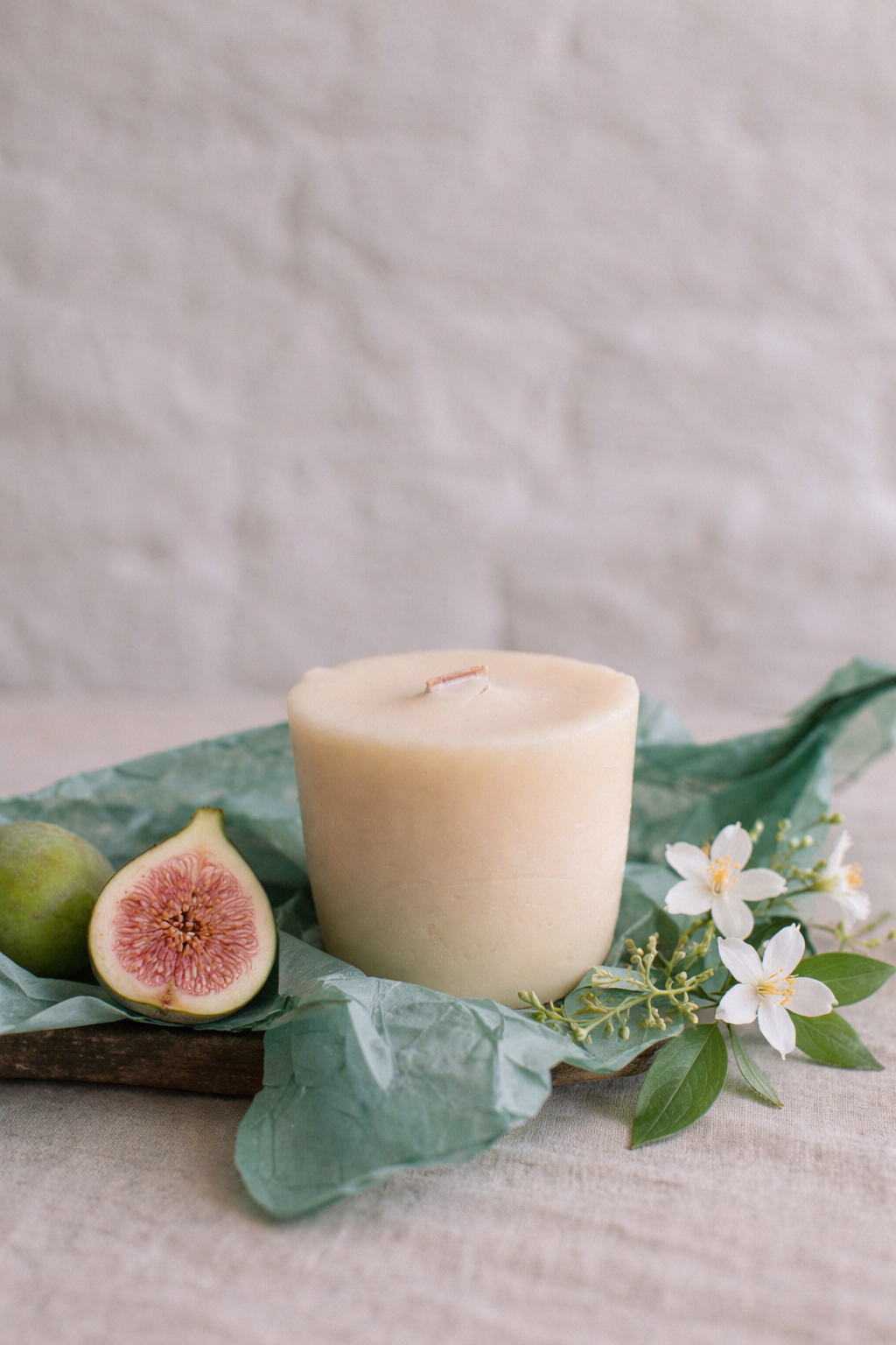 Refill Candle: Fresh Fig Refill - Fig, Jasmine, Bergamot