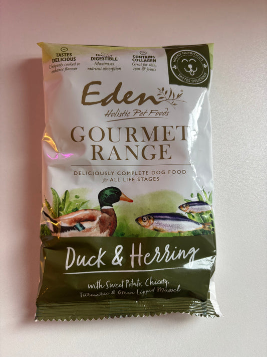 EDEN Gourmet Range Duck & Herring Dog Food - 200g