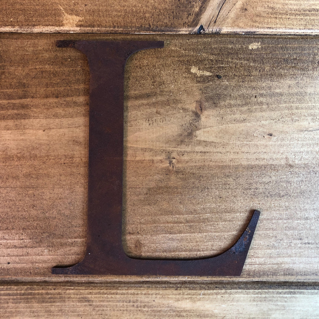 Classic Rusty Metal Letters 5" And 12" A-Z 0-9 Rustic Signs For The Home And Garden