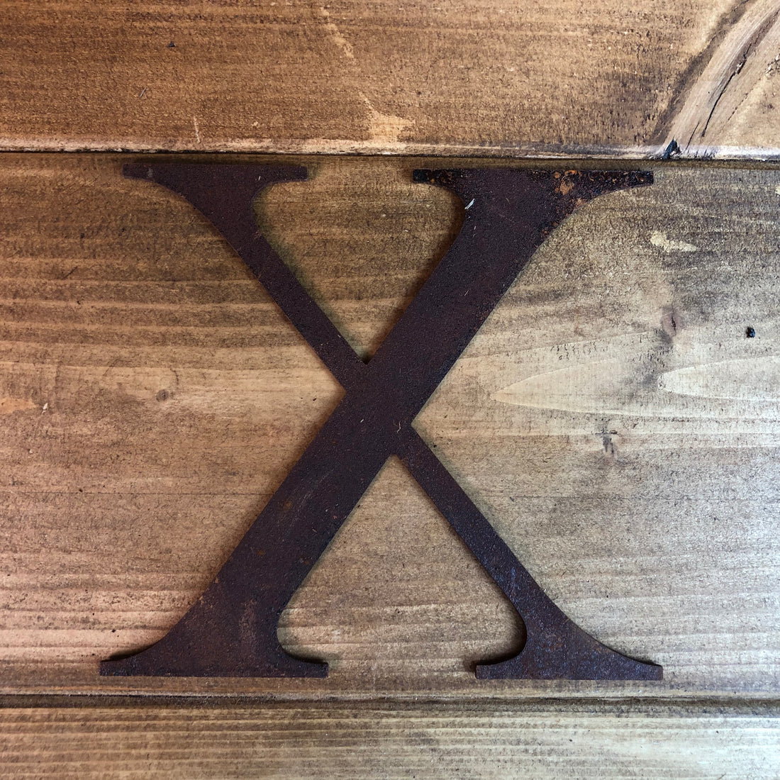 Classic Rusty Metal Letters 5" And 12" A-Z 0-9 Rustic Signs For The Home And Garden