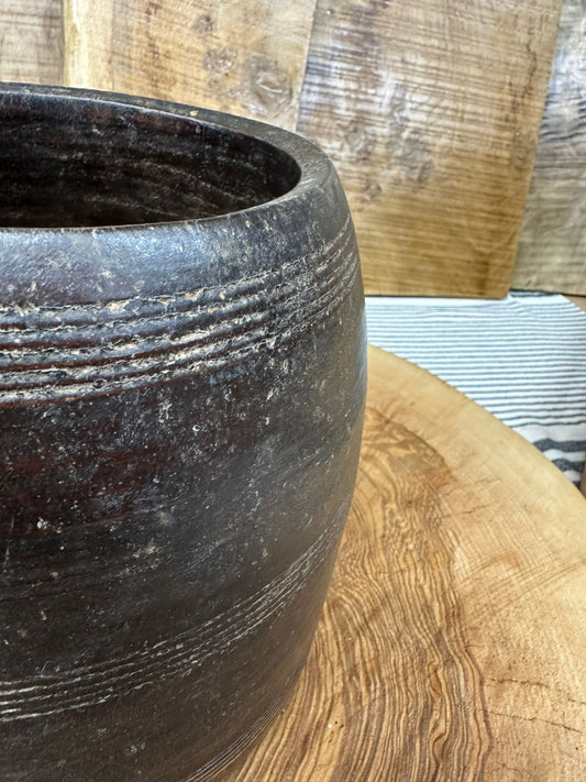 Wooden Vintage Herb Plant Pot Planter / Stationary Desk Tidy / Cutlery Holder D