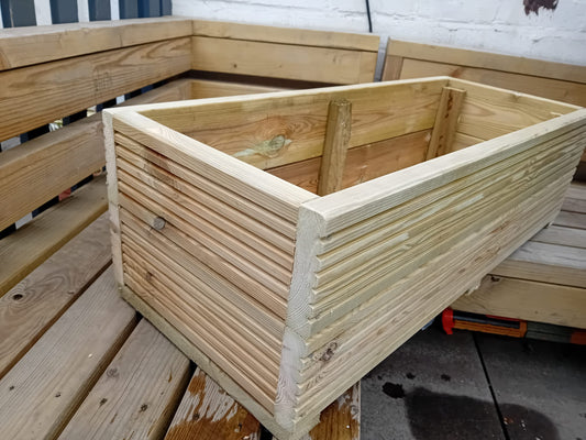 35cm Wide Decking Planters 3 heights to choose from