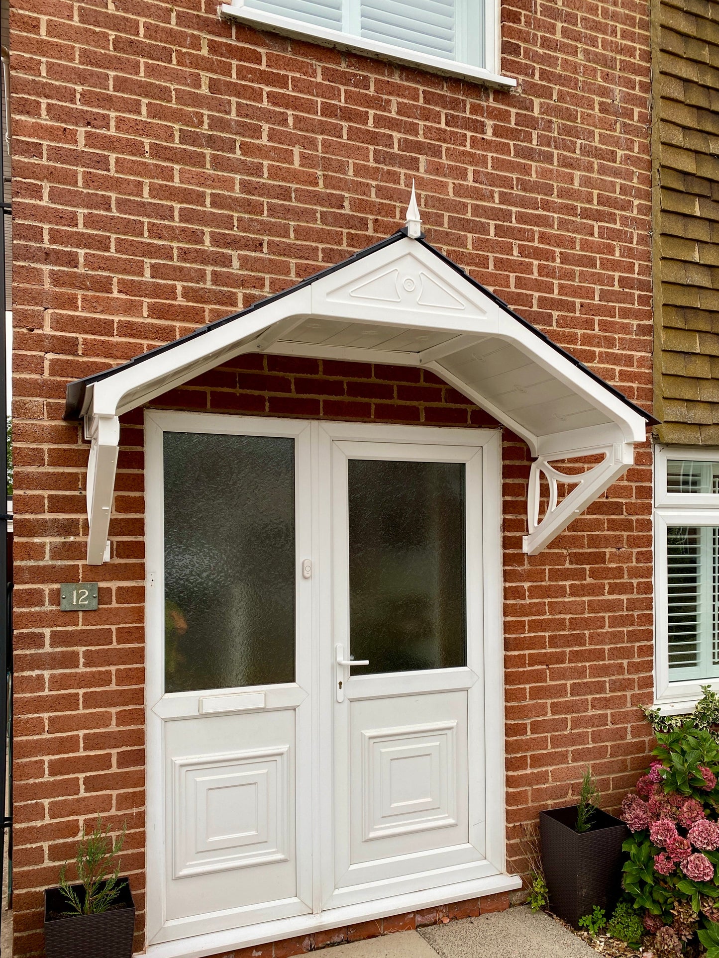 Highgate Wide Door Canopy 2195mm - Flat Pack Porch Canopy