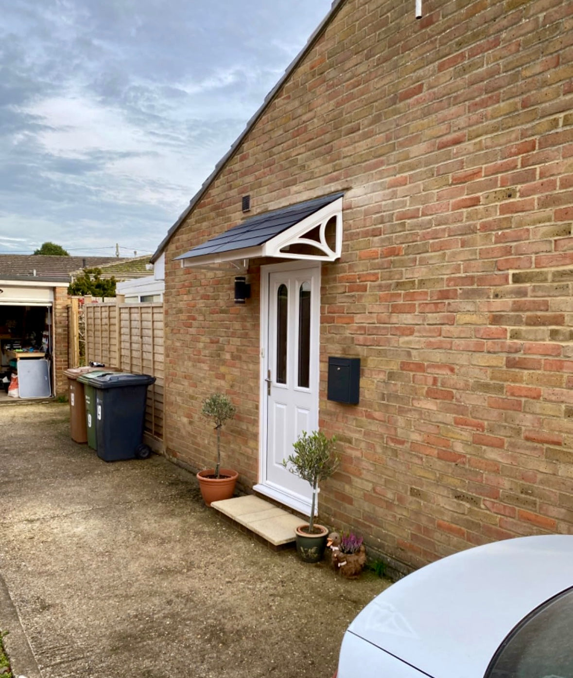 Cosgrove Lean-To Door Canopy - Flat Pack Porch Canopy