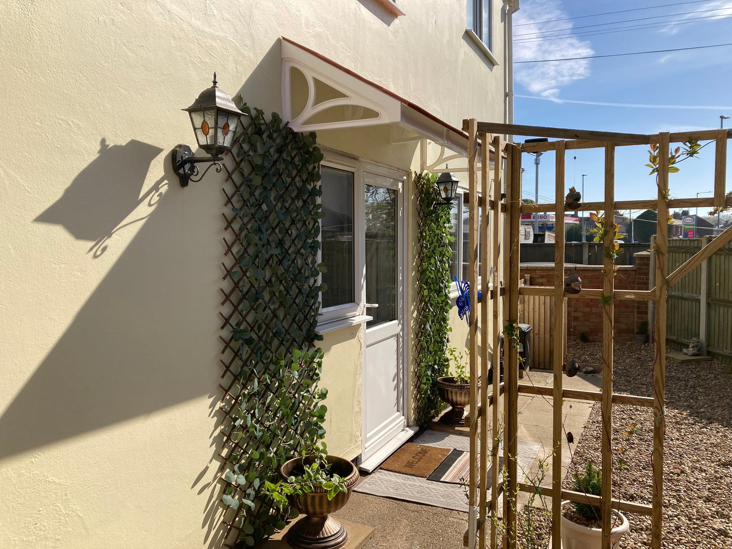 Cosgrove Lean-To Door Canopy - Flat Pack Porch Canopy