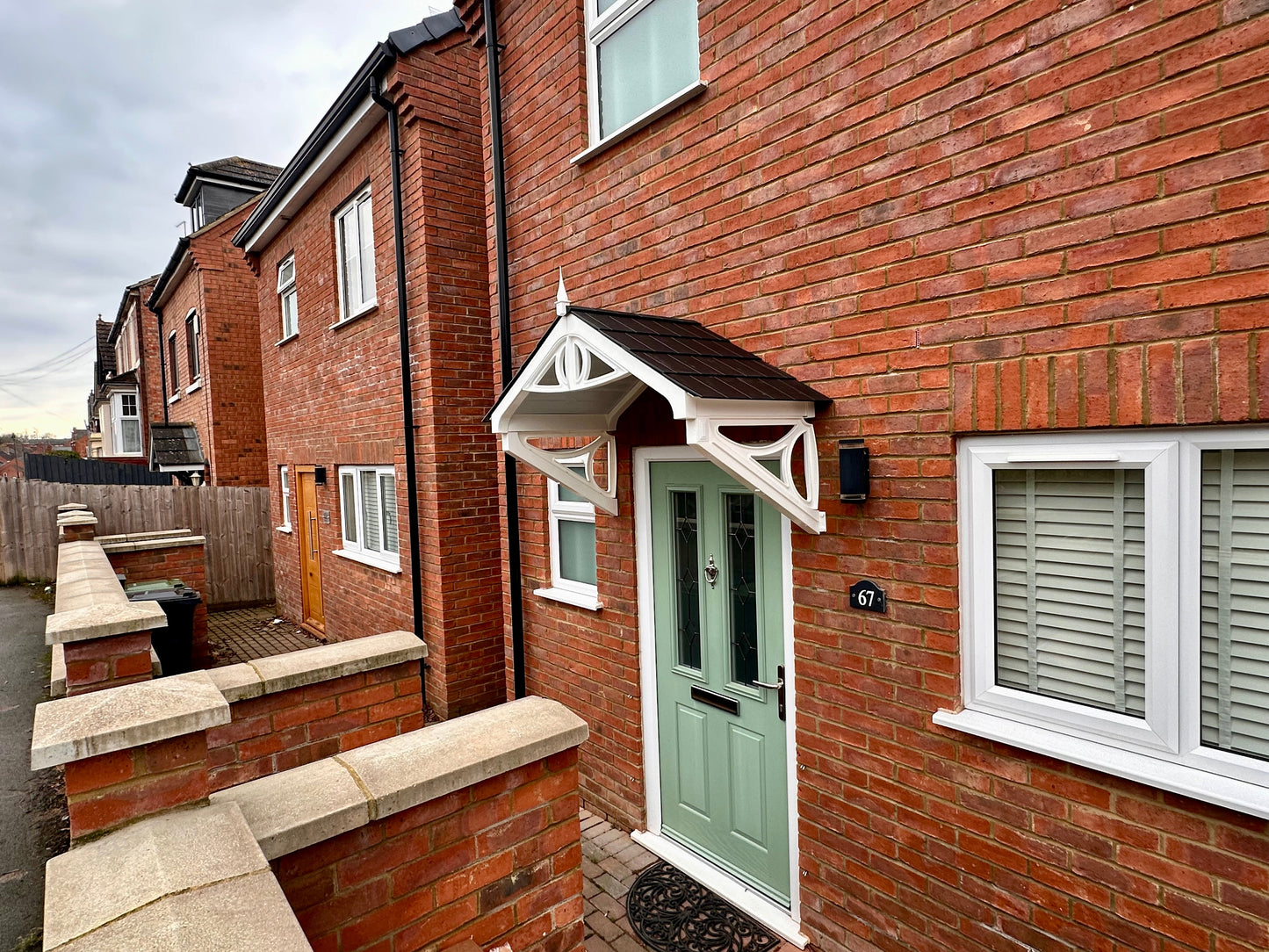 Rockingham Door Canopy 149cm - Flat Pack Porch Canopy