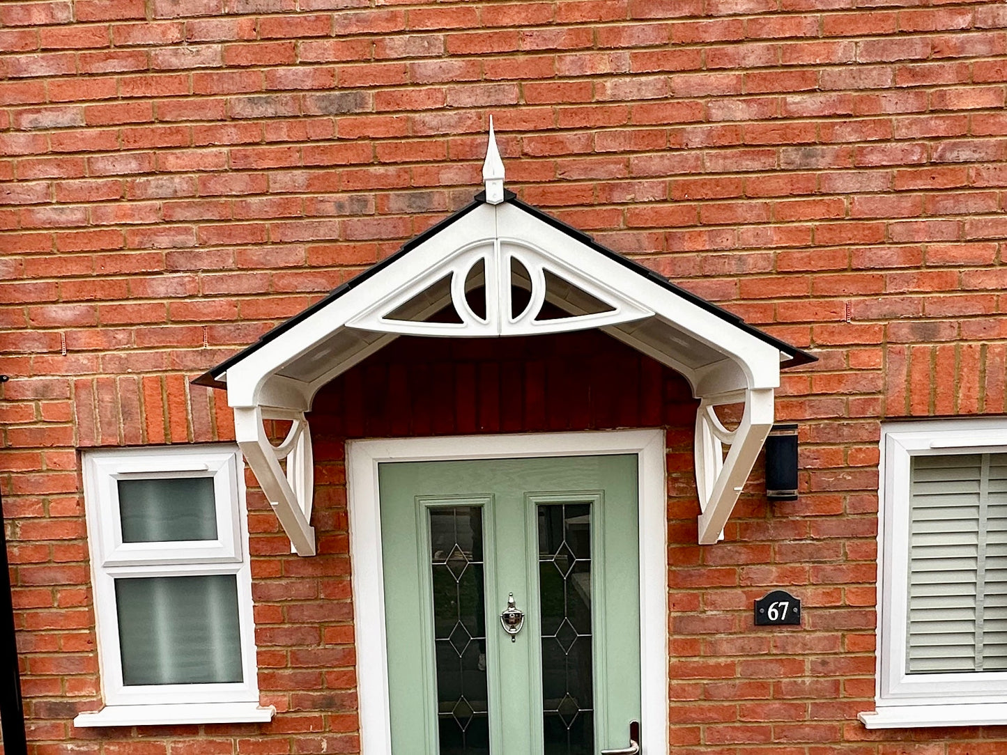 Rockingham Door Canopy 149cm - Flat Pack Porch Canopy
