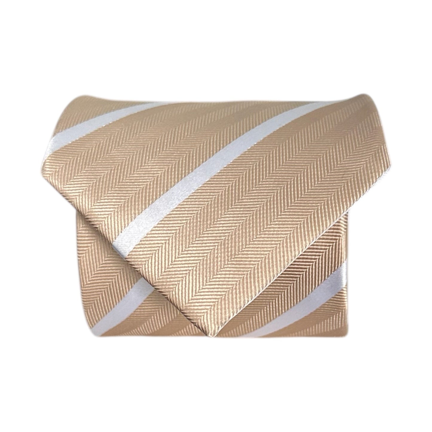 Cappuccino Stripe Tie - Hawksmoor Edit