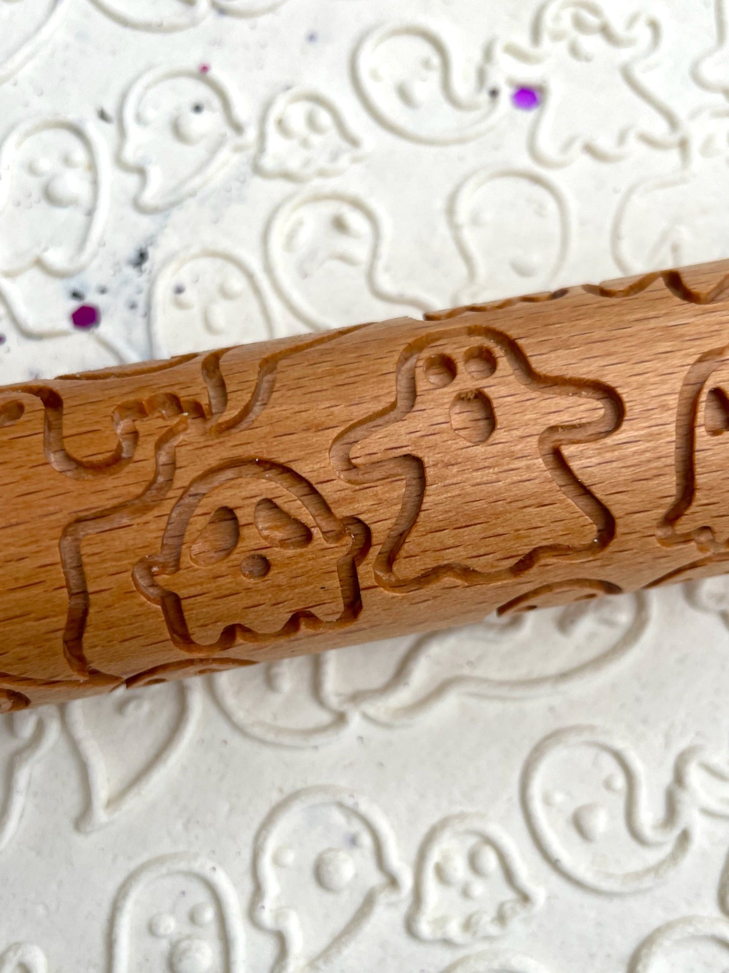 Ghostly Ghosts Rolling Pin