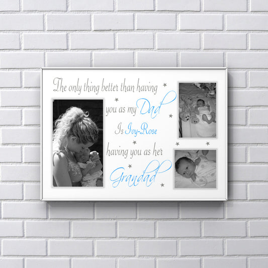 Personalised Father's Day gifts from baby - Dad & Grandad