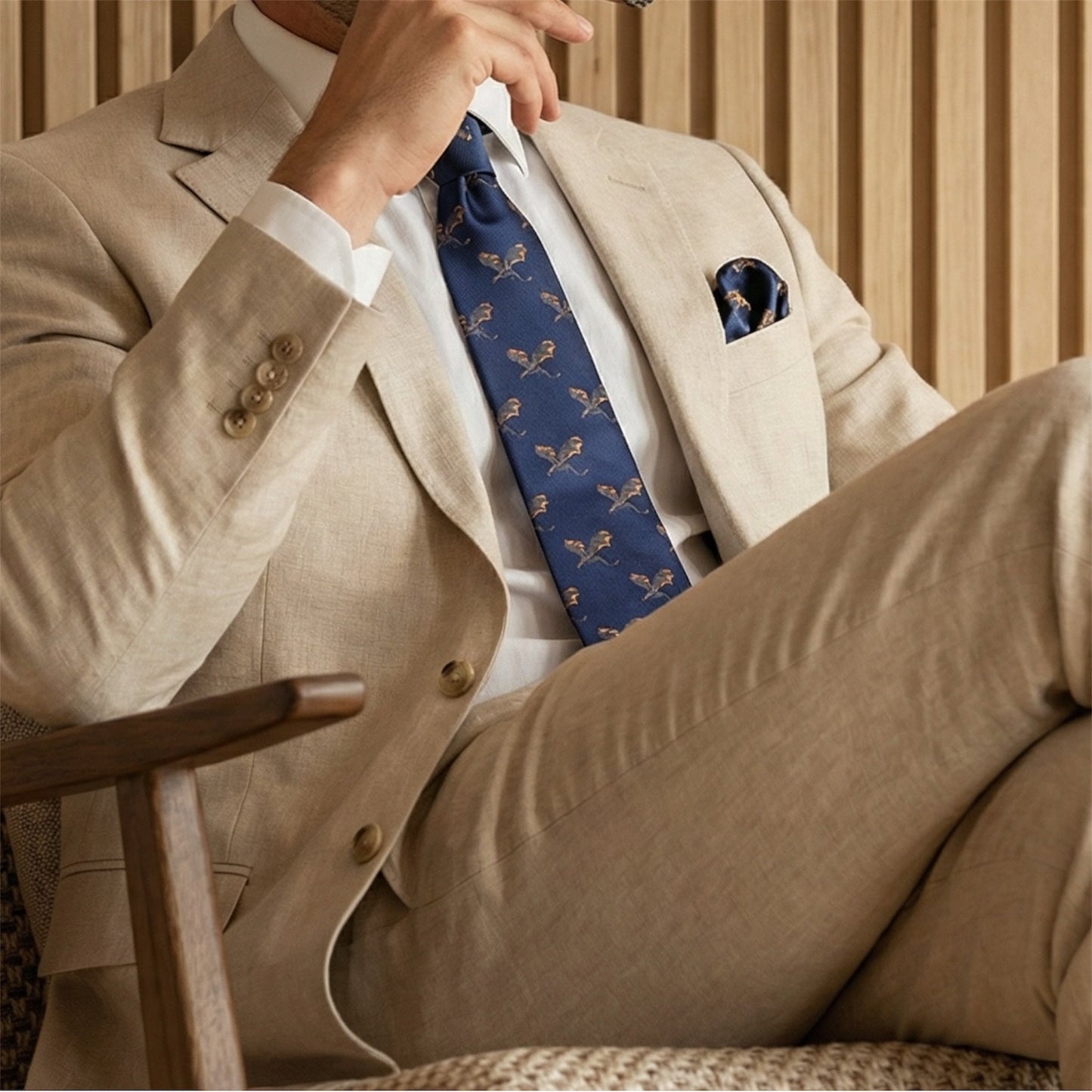 Dragon Tie Blue