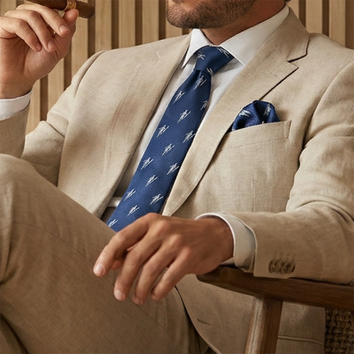 Zeus Greek God Pocket Square