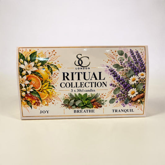 Luxury Therapy Candle Gift Set – The Ritual Collection | 3 x 30cl Soy Candles