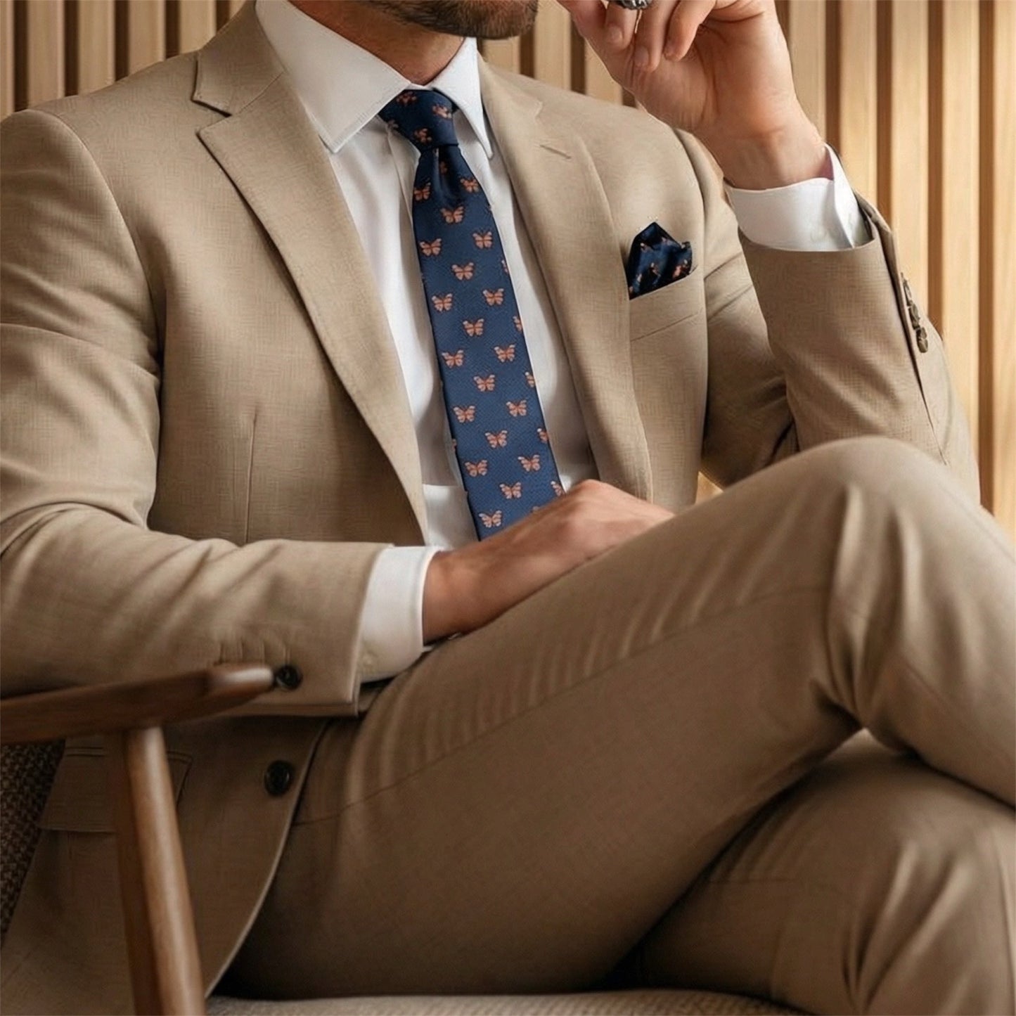 Butterfly Pocket Square