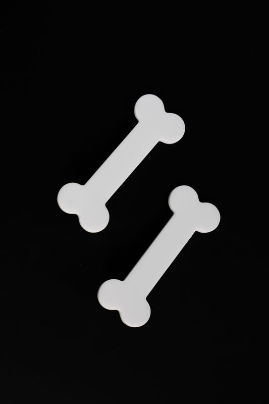 Bone Hair Clips - Set of 2