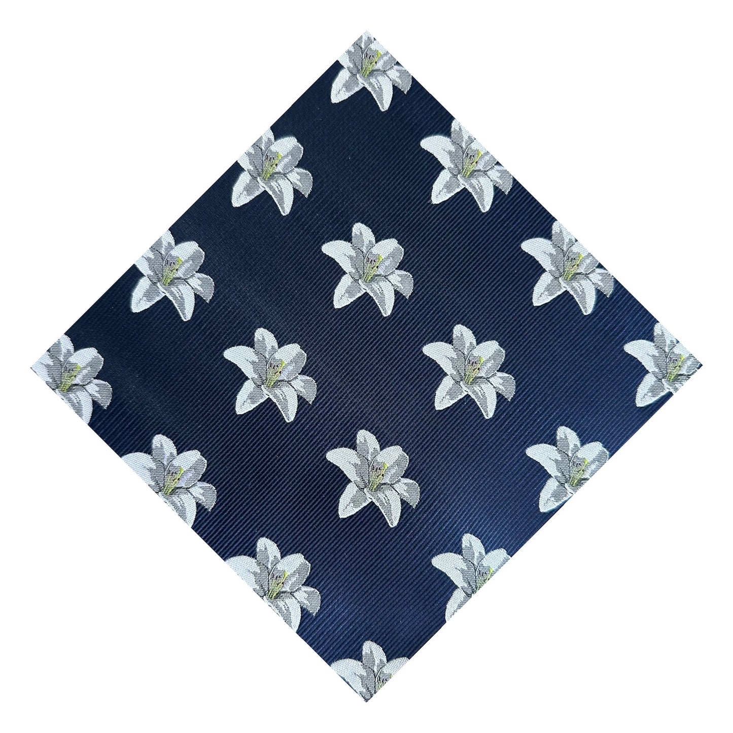 Lily Flower Pocket Square