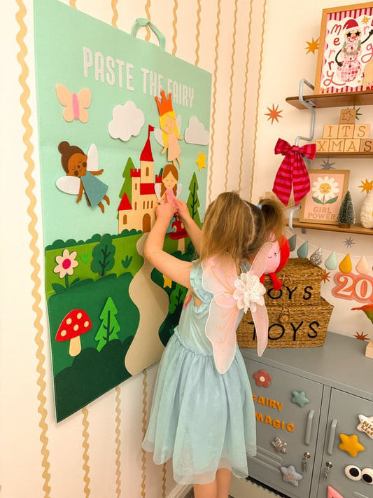 Paste the Fairy™ Felt Board – Magical Dress-Up Activity for Kids