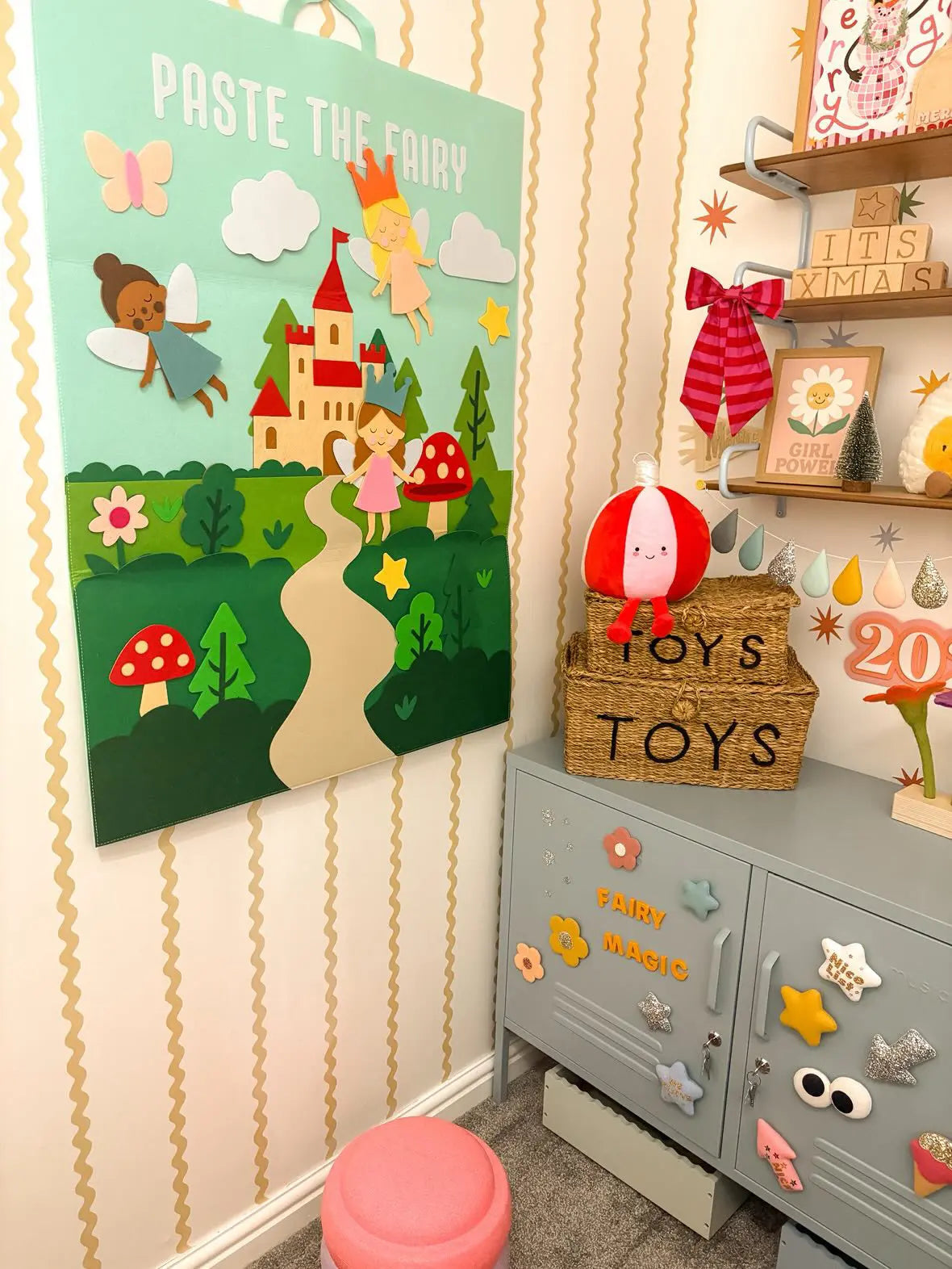 Back In stock: Paste the Fairy Felt Play Board